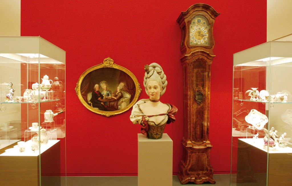 Blick in die neue Barockabteilung des Landesmuseums Mainz