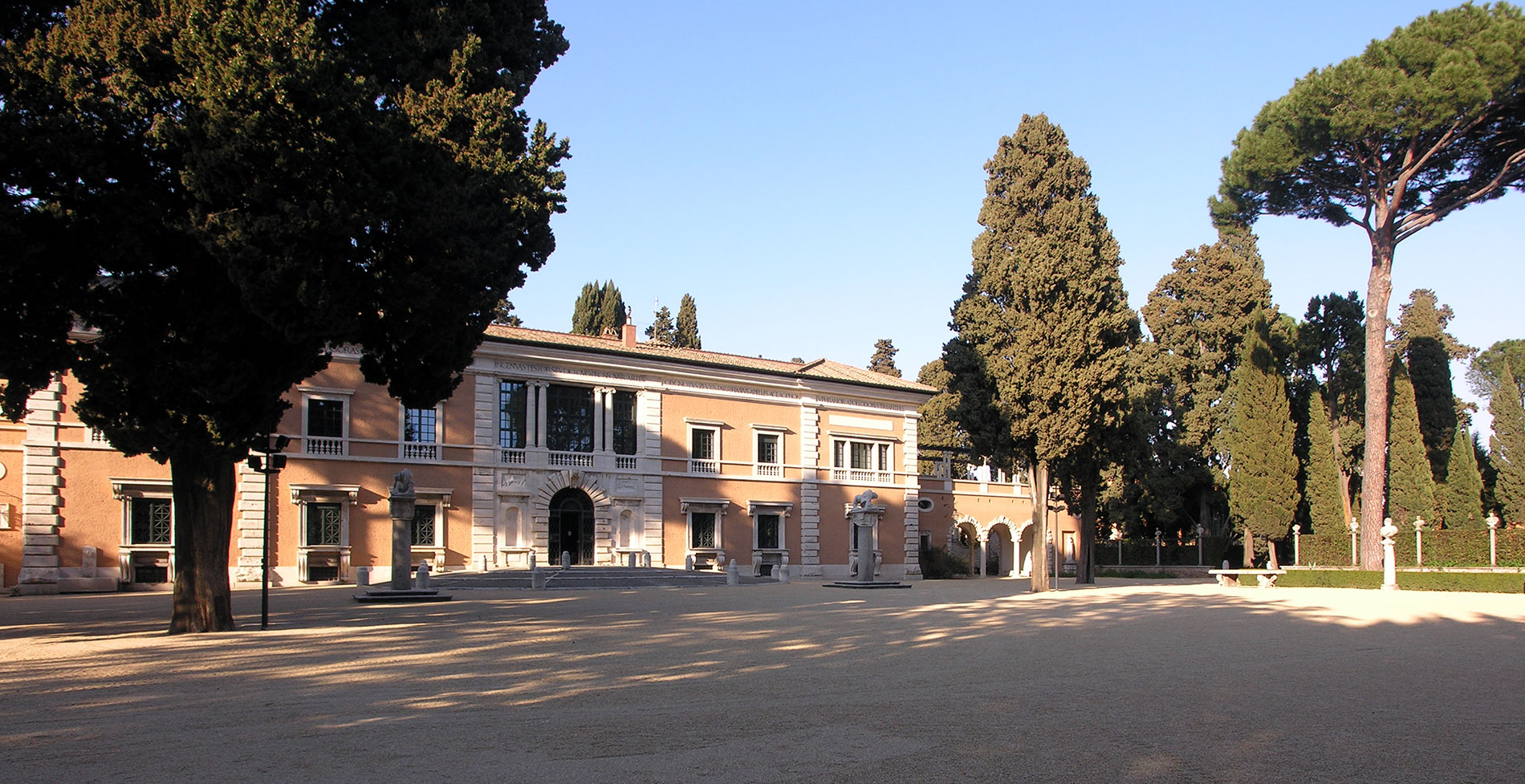 Die Villa Massimo in Rom