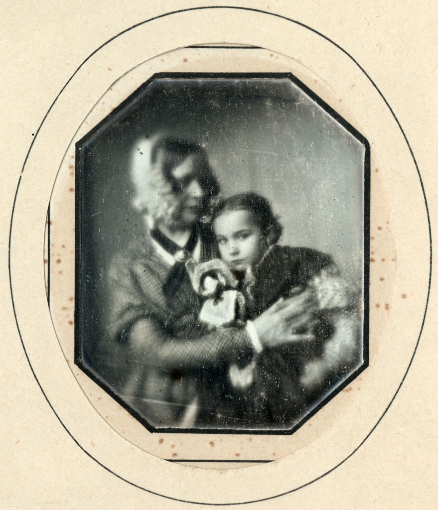 Carl August Steinheil, Elise Steinheil mit Tochter Lina, 1840/41, Daguerreotypie © Münchner Stadtmuseum, Sammlung Siegert