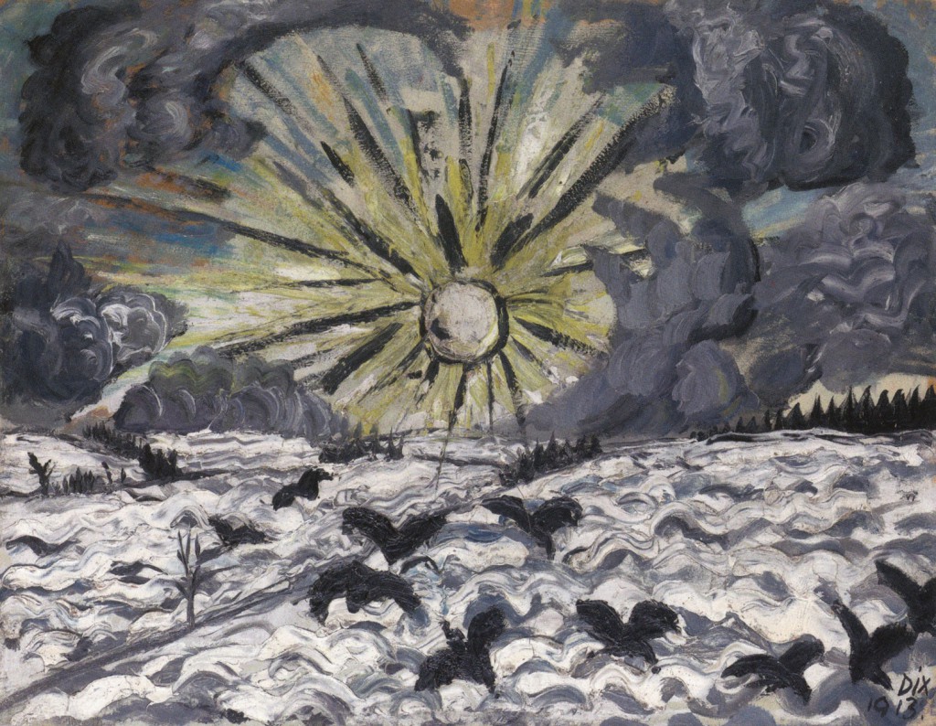 Otto Dix, Sonnenaufgang, 1913