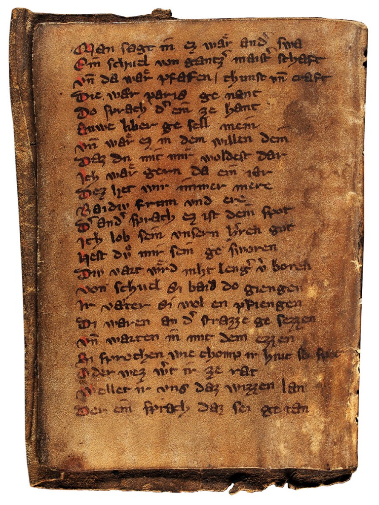 Märenhandschrift, 13. Jahrhundert, Staatsbibliothek zu Berlin