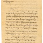 Rainer Maria Rilkes erster Brief an Lou Andreas-Salomé vom 13.5.1897, DLA