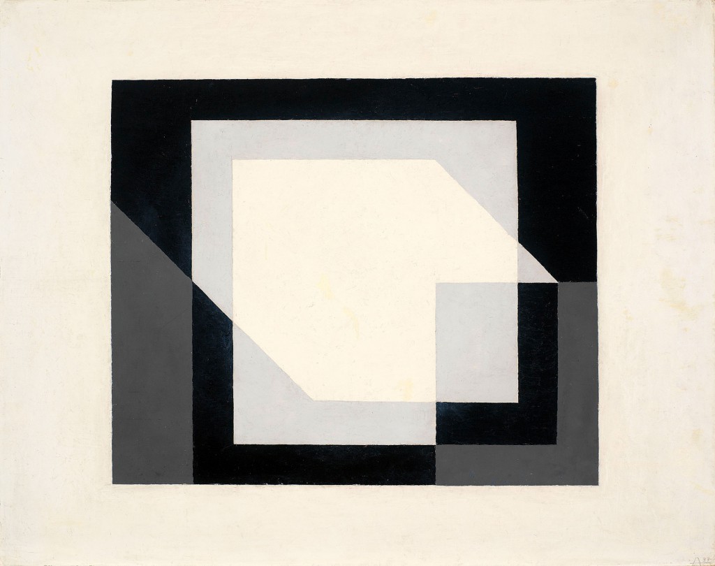 Josef Albers, Figure One Reversed, 1937, 58,4 × 73,7 cm; Josef Albers Museum Quadrat Bottrop