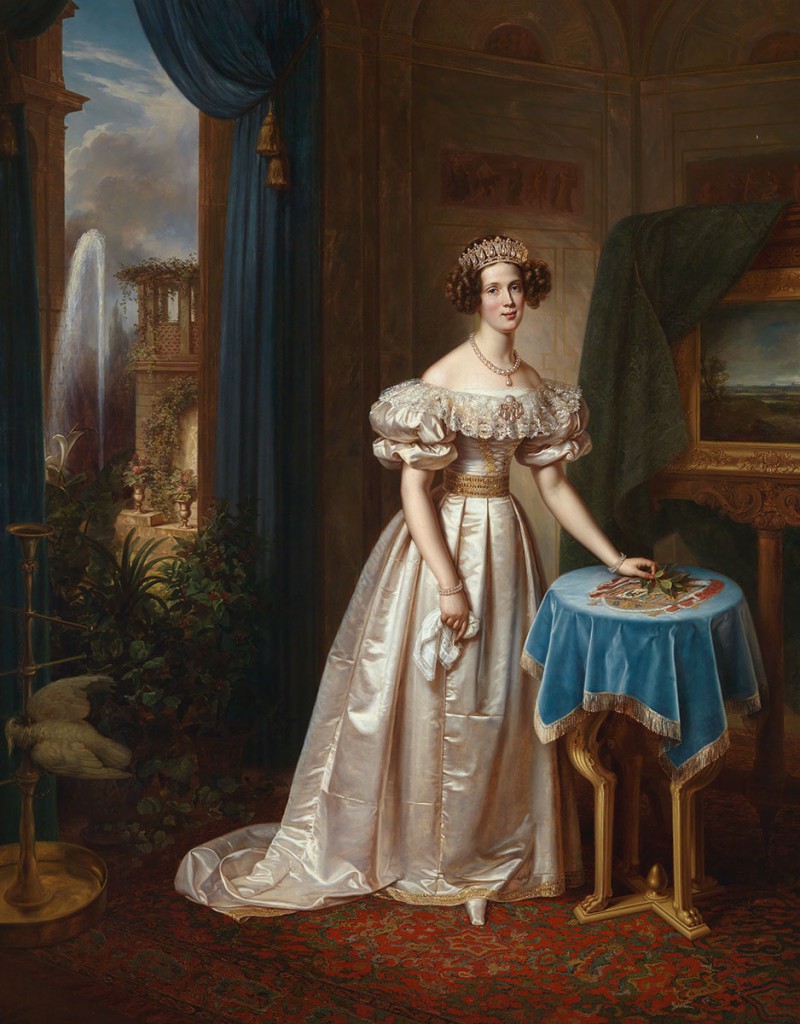 Carl Joseph Begas d. Ä., Porträt Marianne von Oranien-Nassau, um 1832, 245 × 192 cm; Paleis Het Loo, Apeldoorn