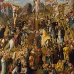 Derick Baegert, Mitteltafel des Altars in der Probsteikirche Dortmund, 1475, 230 × 395 cm; Probsteikirche Dortmund