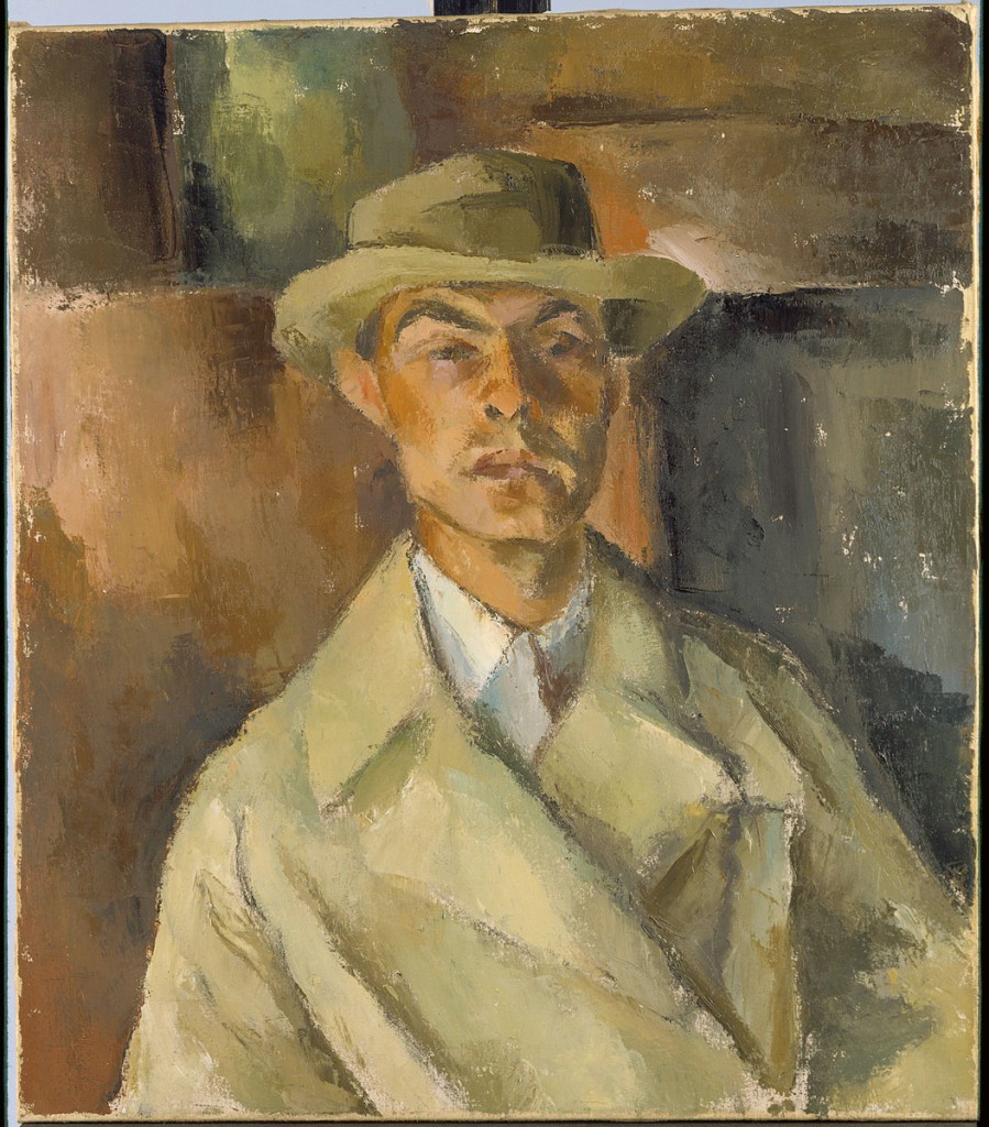 Eduard Bargheer, Selbstbildnis, 1929, 80 × 69,5 cm; Hamburger Kunsthalle