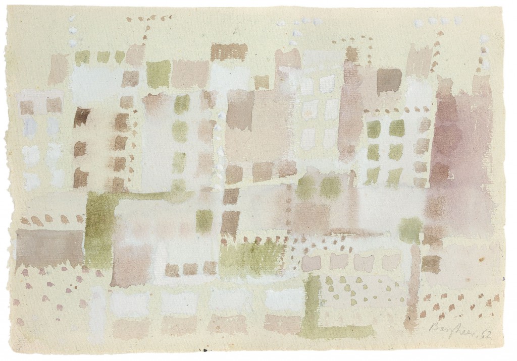 Eduard Bargheer, Casablanca, 1962, 22,1 × 31,6 cm; Eduard Bargheer-Haus, Hamburg