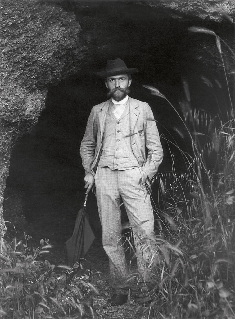 Karl Blossfeldt im Harz, ca. 1895