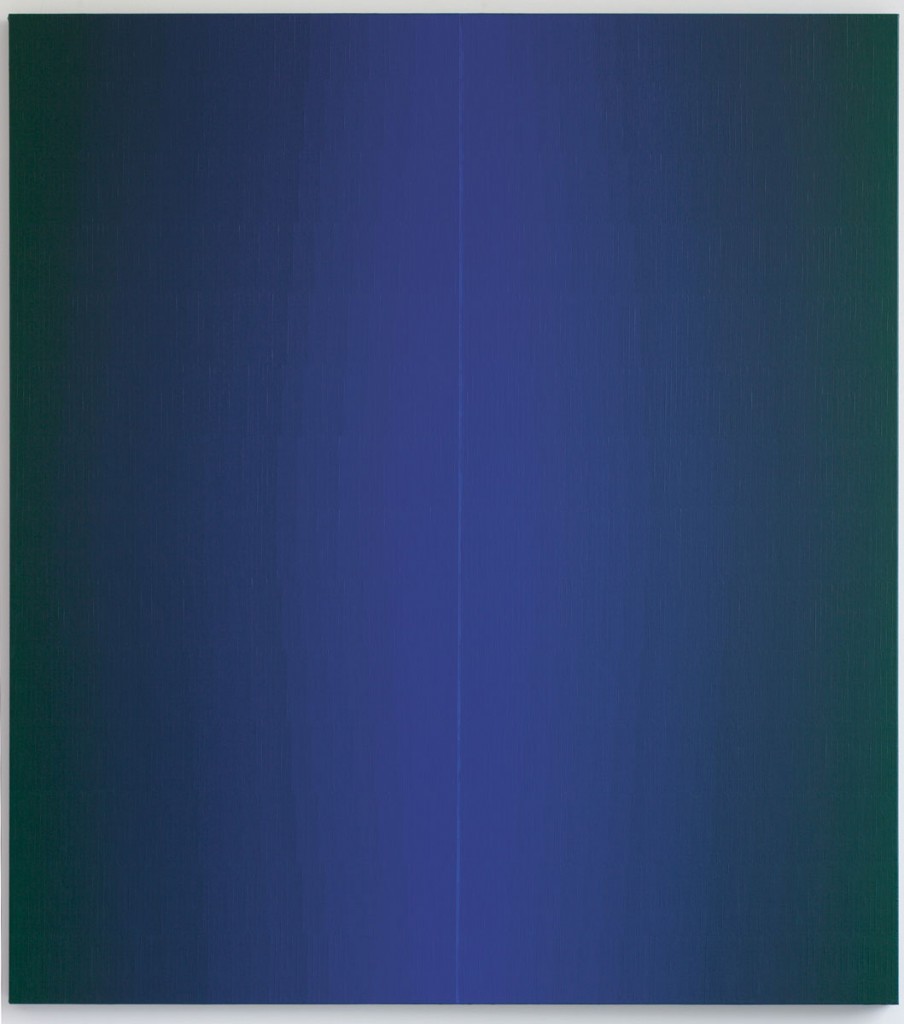 Johannes Geccelli, Im Schatten, 2006, 200×180 cm; Kunstmuseum Dieselkraftwerk Cottbus