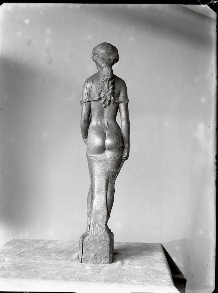 Aristide Maillol, Jeune fille debout, um 1903, Fotografie von Albert Renger-Patzsch, um 1920/30; Museum Folkwang, Essen
