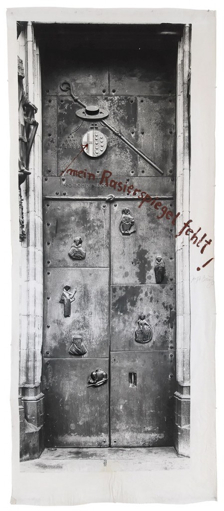 Joseph Beuys, Ohne Titel (Mein Kölner Dom), 1980; jeweils 300 × 124 cm; Museum Kurhaus Kleve