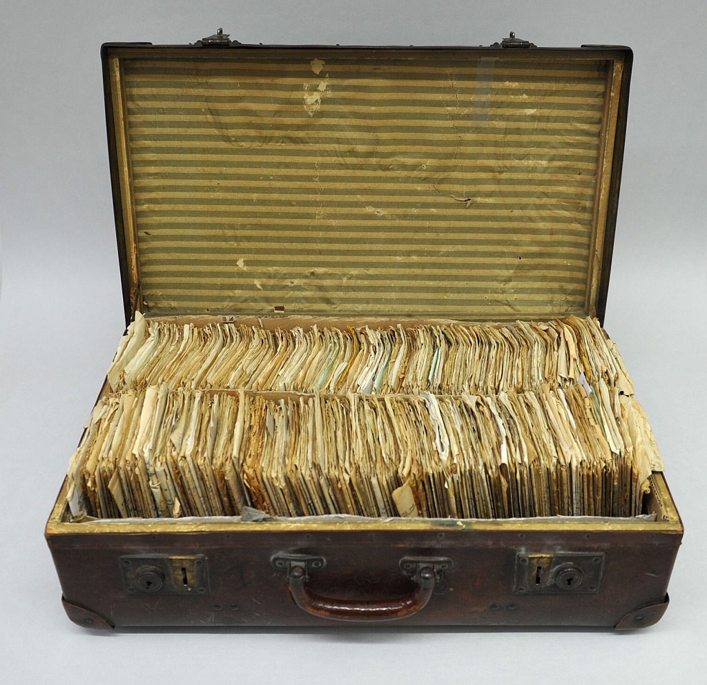 Der Koffer des Schriftstellers Walter Meckauer (1889-1966) © Deutsche Nationalbibliothek, Bärbel Kaiser