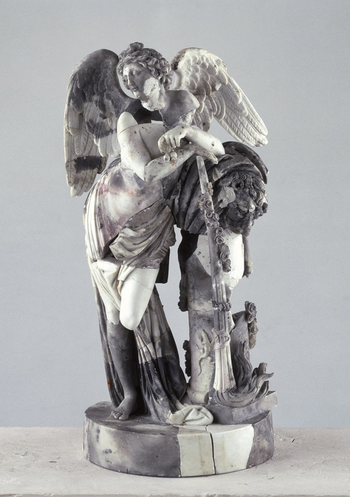 Christian Gottfried Jüchtzer, Die Glückseligkeit des Schlafes, Modell: 1786, Ausformung: 1786 –1817, 37,5 × 19 × 18 cm; Kunstsammlung Neubrandenburg