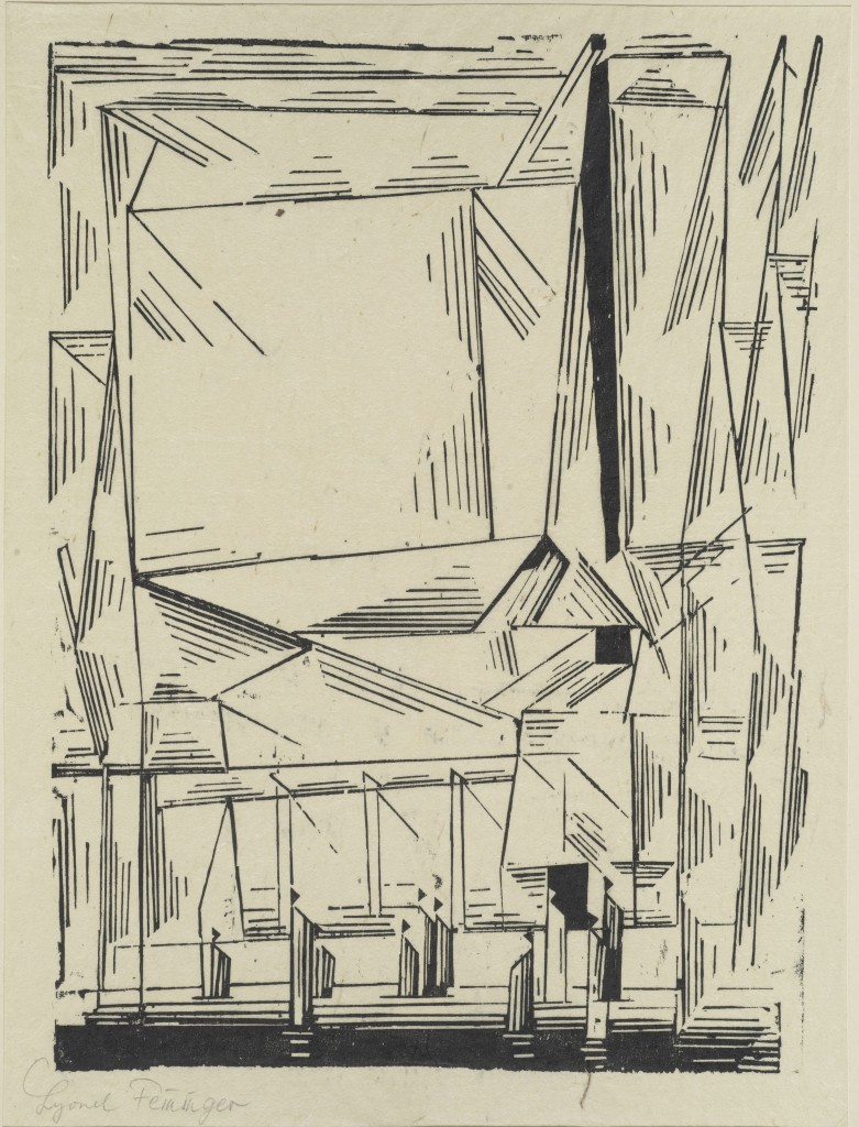 Lyonel Feininger, Gelmeroda, aus der: Meistermappe des Staatlichen Bauhauses 1923, Klassik Stiftung Weimar © VG Bild-Kunst, Bonn 2016
