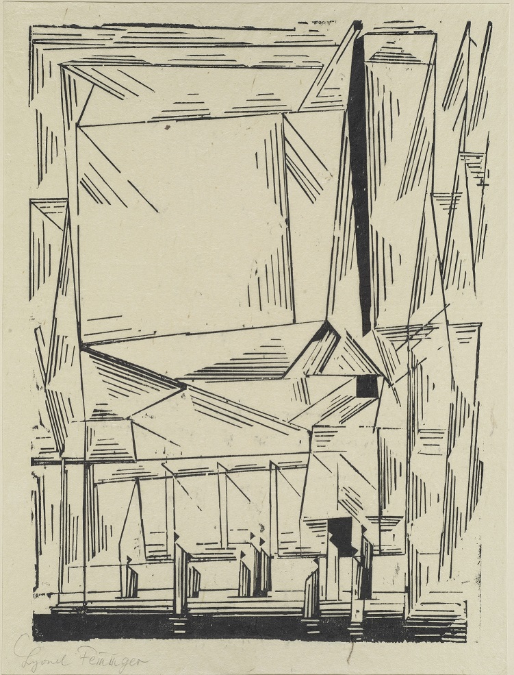 Lyonel Feininger, Gelmeroda, aus der: Meistermappe des Staatlichen Bauhauses 1923, Klassik Stiftung Weimar © VG Bild-Kunst, Bonn 2016