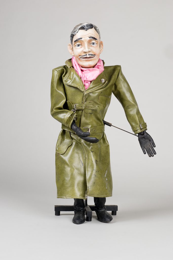 Clark Gable aus dem Theater Meiningen, aus der Sammlung Uwe Brockmüllers; © Foto: Ulrich Lange, Dessau, vierzig-a.de