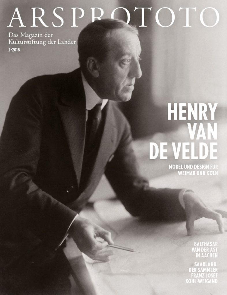Henry van de Velde, um 1913, fotografiert von Louis Held; © Klassik Stiftung Weimar, Werkverzeichnis Henry van de Velde / Foto: Louis Held