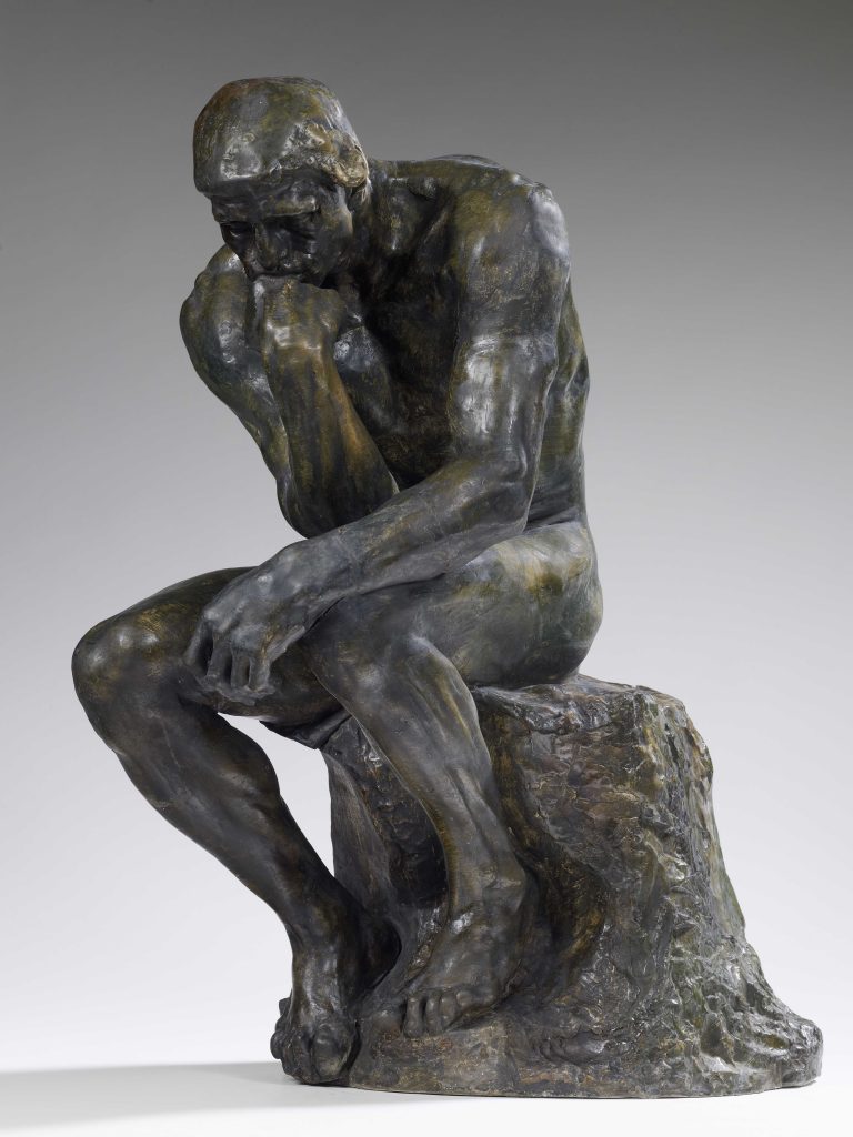 Auguste Rodin, Le Penseur, moyen modèle