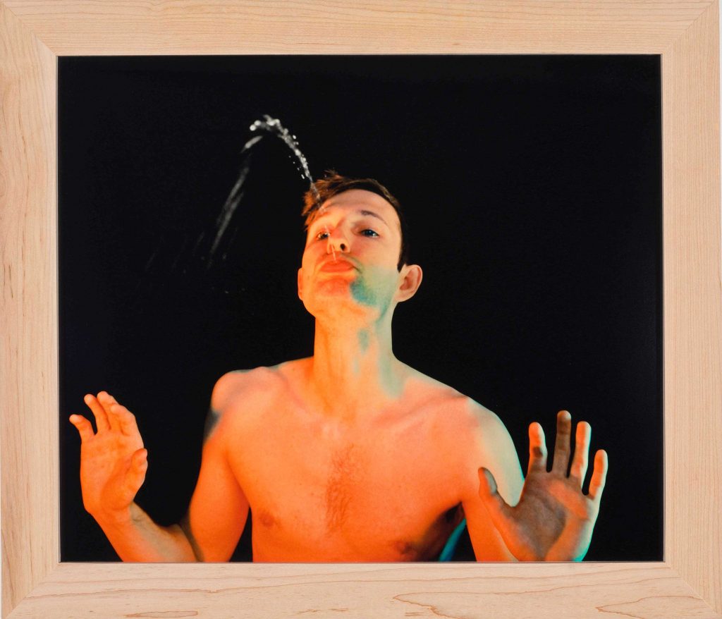 Bruce Nauman, Self-Portrait as a Fountain