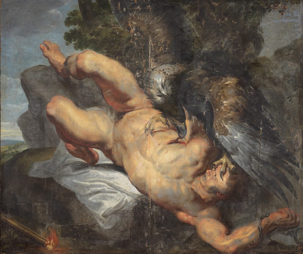 Rubens-Werkstatt, Der gefesselte Prometheus, um 1613, © Foto: Sven Adelaide, Landesmuseum Oldenburg