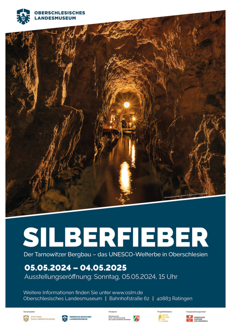 Ausstellungsplakat "Silberfieber"