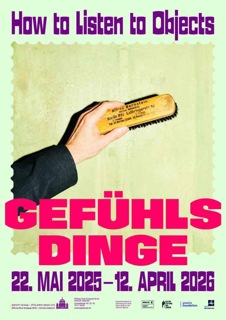 Ausstellungsplakat "Gefühlsdinge"