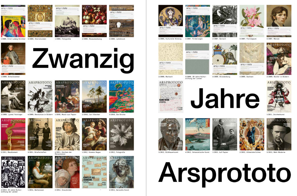 Collage zu 20 Jahre Arsprototo