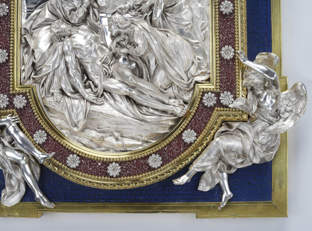 Detailansicht des Reliefs