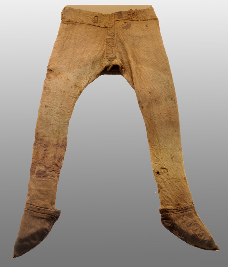 Braune Hose aus Wolle