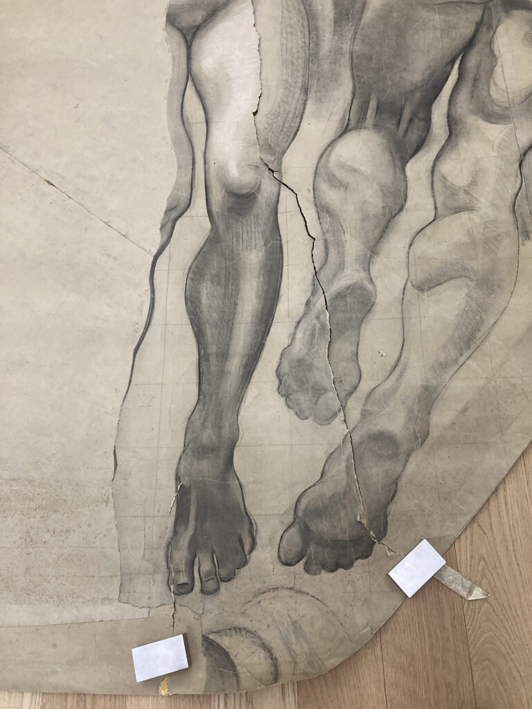 Detail eines Entwurfs