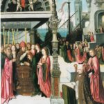 Gemälde mit Szenen aus der Ursula-Legende