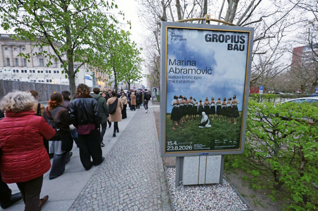 Besucherschlange