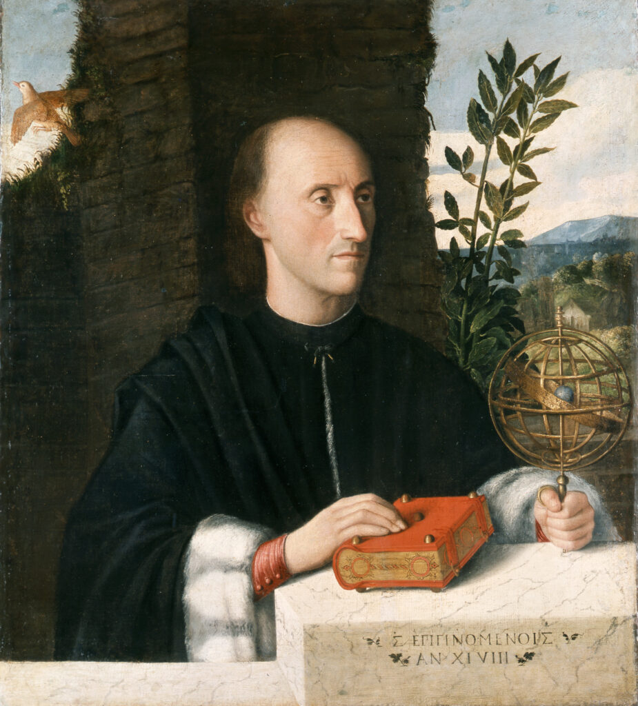 Renaissance-Gemälde eines Mannes