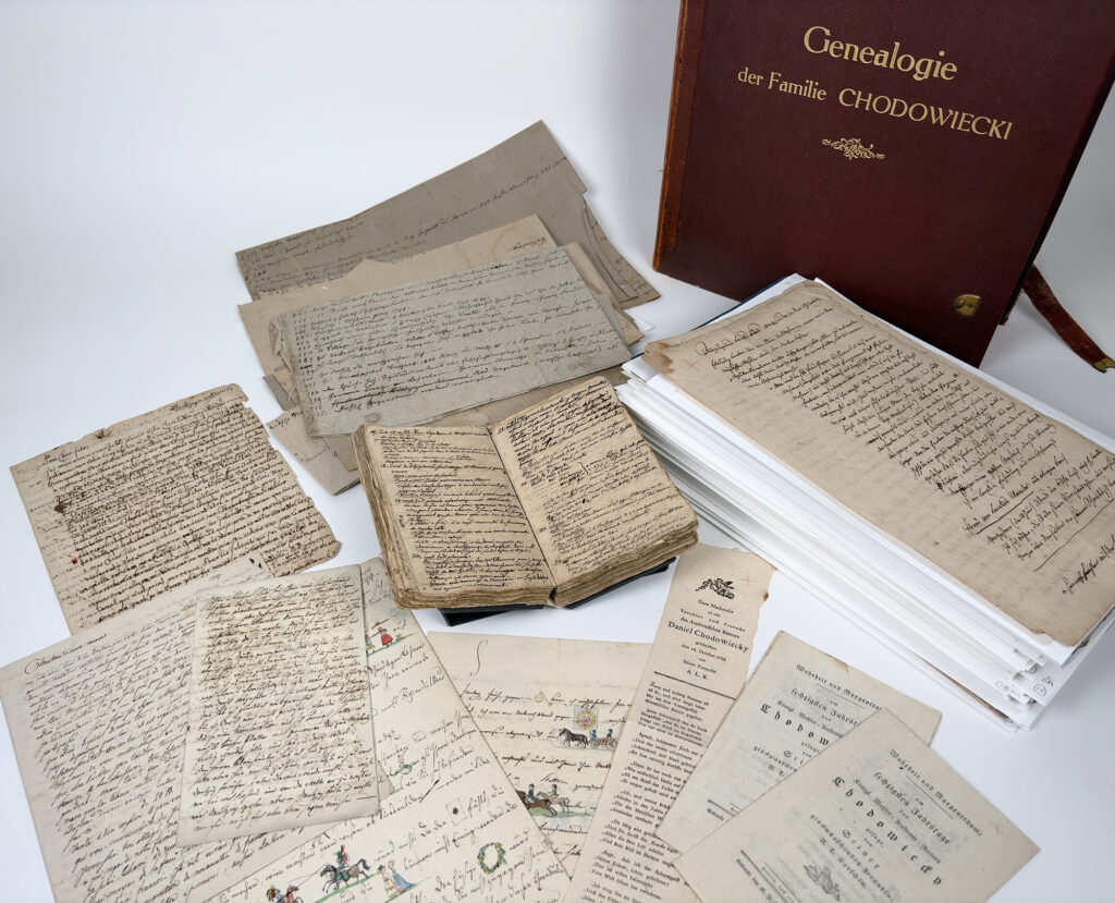 Sammlung von alten Handschriften