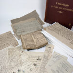 Sammlung von alten Handschriften
